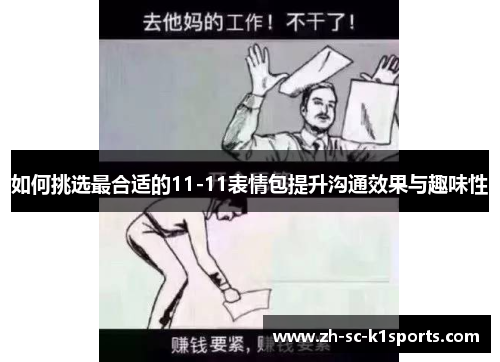 如何挑选最合适的11-11表情包提升沟通效果与趣味性